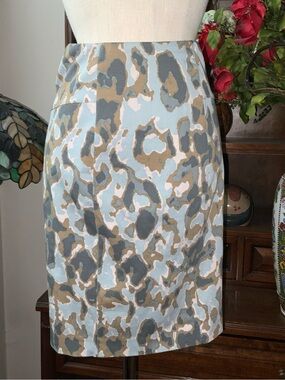 Lysse New York Pencil Skirt sz xs gray blue